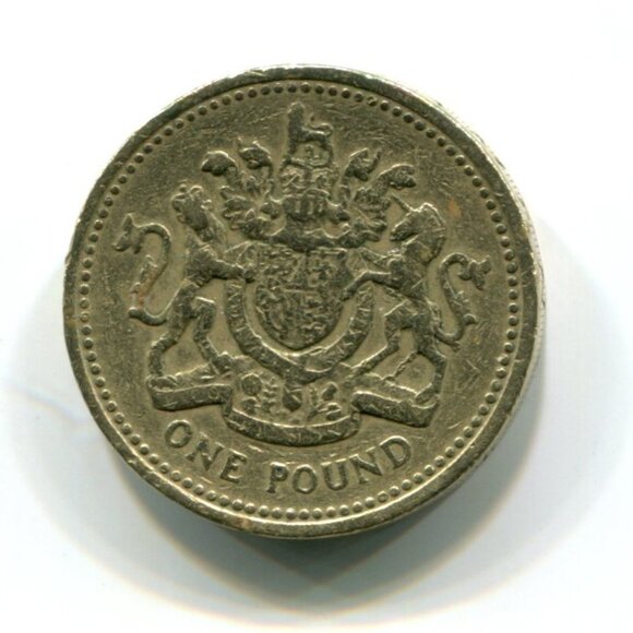 1983 Great Britain One Pound Coin (b511-6) - Picture 1 of 2